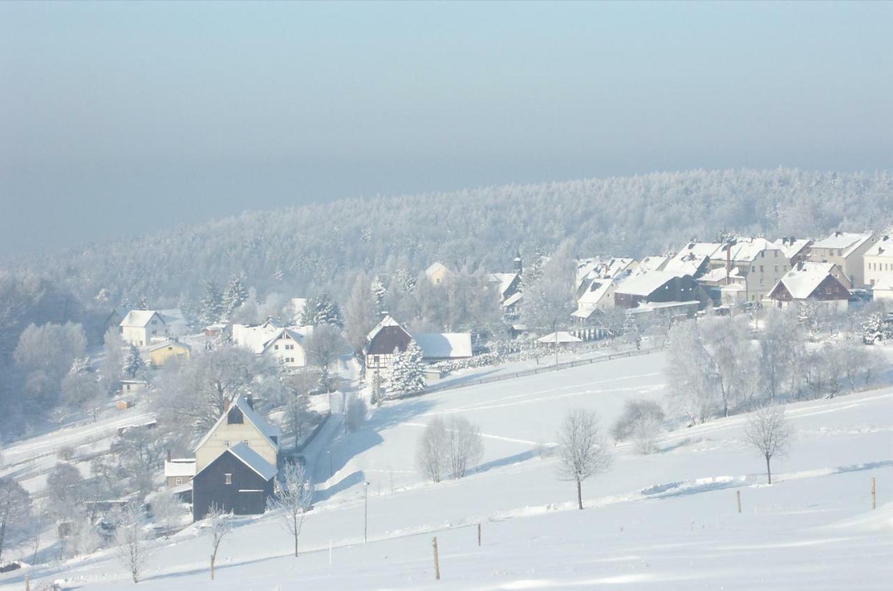 Ferienwohnung Oberpfannenstiel Bernsbach 외부 사진